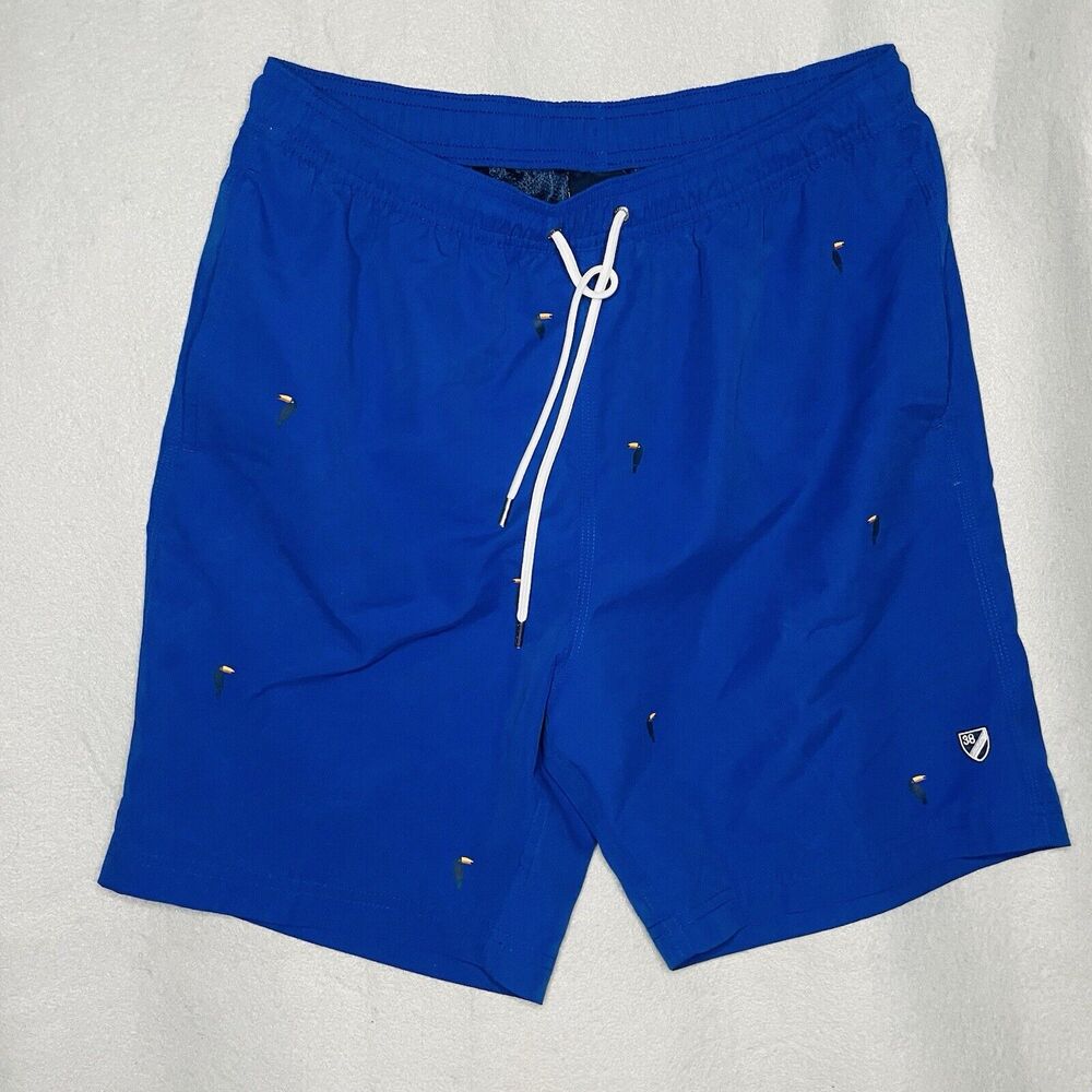 Cremieux Men's Swimwear Shorts, Blue, M